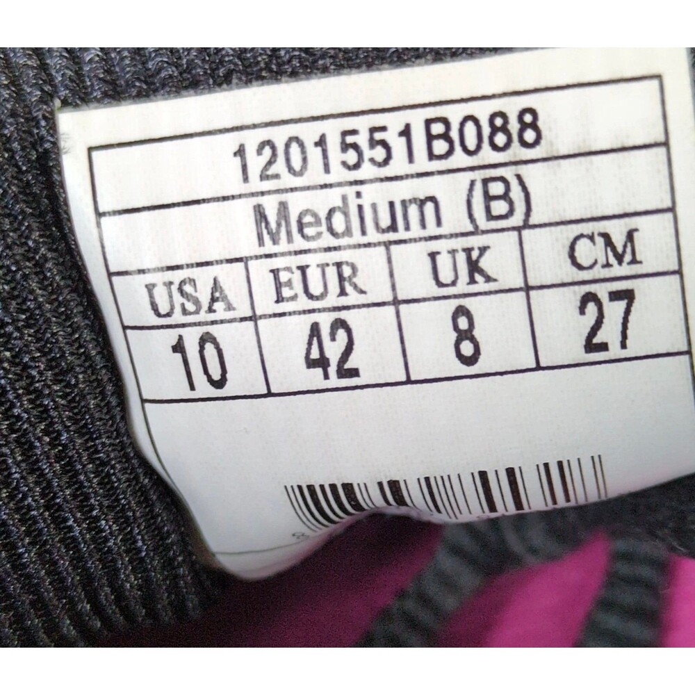 Brooks Women's  10 Pure Flow 3 Running Shoes in Black and Pink - Picture 6 of 6